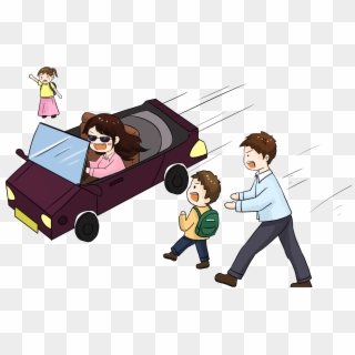 Cartoon Creative Comics Safe Travel Png And Psd - Cartoon Clipart