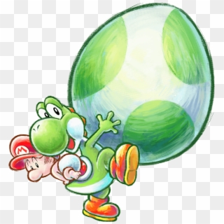 Yoshi's New Island Artwork Including Lots Of Crazy - Yoshi's Island 2 3ds Clipart