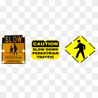 Pedestrian Signs - School Crossing Sign Clipart