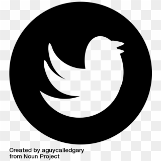 Twitter Icon Black Twitter Logo Transparent Background - Emoji Clipart