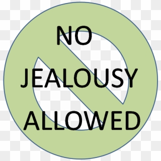 No Jealousy Image - Circle Clipart