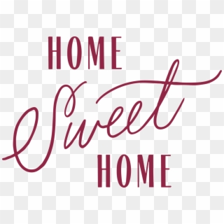 Home Sweet Home - Calligraphy Clipart