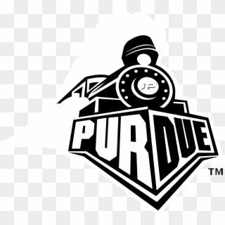 Purdue University Boilermakers Logo Black And White - Purdue Boilermakers Logo Clipart