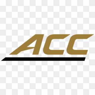 Acc Logo In Wake Forest Colors - Wake Forest Acc Logo Clipart