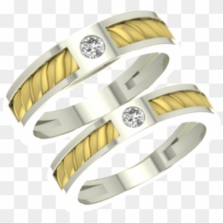 Wedding Rings Are Intricately Made With White Gold - Engagement Ring Clipart