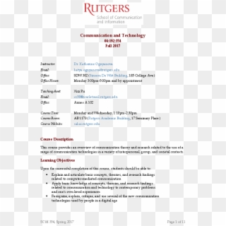 Pdf - Rutgers University Clipart
