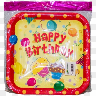 Disposable Plates Ir 625-629 - Birthday Clipart