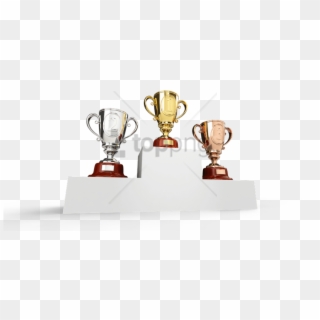 Free Png Gold Silver Bronze Trophy Png Png Image With - Trophy Clipart