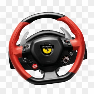 Steering Wheel Clipart Png Muscle Car - Thrustmaster 458 Spider Transparent Png