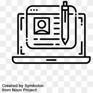 Archaeologists, Start Blogging Today - Line Art Clipart