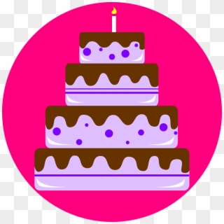 Pastry Clipart Cake Hd - Doğum Günü Pastası Çizimi - Png Download