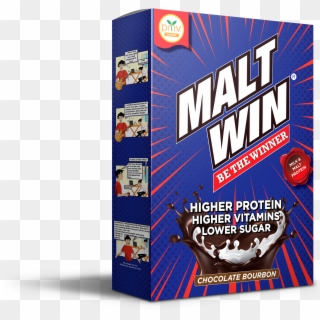 Maltwin Chocolate - Flyer Clipart