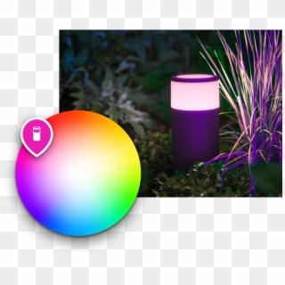Bring Your Front And Back-yard To Life With Light - Philips Hue Outdoor Lights Clipart