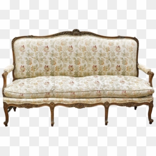 Antique Louis Xv Style Gilt-wood Sofa Settee On Chairish - Studio Couch Clipart