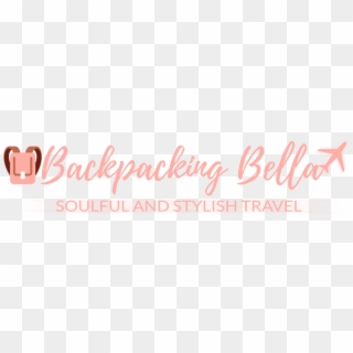 Backpacking Bella - Calligraphy Clipart