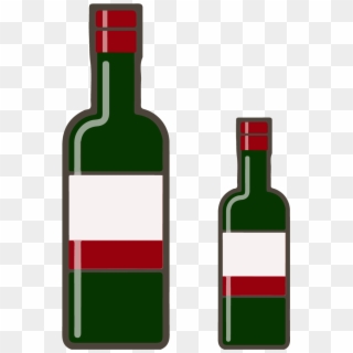 Wine, Cocktail, Bottle, Glass Bottle, Liqueur Png Image - Alcohol Vector Png Clipart