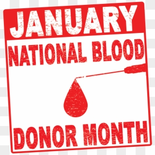 National Blood Donor Month 2019 Clipart