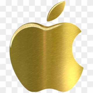 Apple Logo Png - Gold Apple Logo Png Clipart