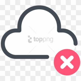 Free Png Delete From Cloud Icon - Icon Clipart