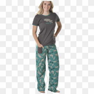 There Are Many Selections Including Leopard Print Footie - No Wake Zone Manatee Women's Clipart