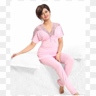 Flourish Pajama Fl Ladyshop - Girl Clipart