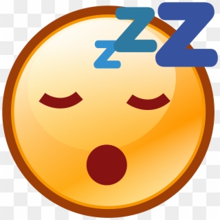 Clipart Sleeping Sleepy Emoji - Sleeping Emoji Clipart - Png Download