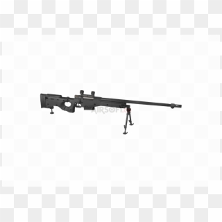 338 Bolt Action Sniper Rifle Black - Assault Rifle Clipart