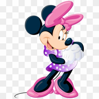 Minnie Mouse Free Clip Art Image - Transparent Background Minnie Mouse Clipart - Png Download