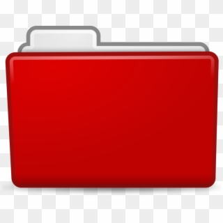 Medium Image - Red Folder Icon Png Clipart