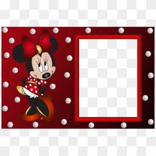 Minnie Mouse Transparent Png Frame - Minnie Mouse Frame Png Clipart