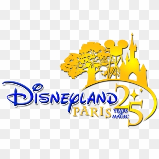 Disneyland Paris Logo 25th Anniversary - Disney Cruise Wonder Logo Clipart