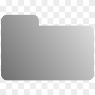 Folder Icon Free Vector / 4vector - Grey Transparent Folder Icon Clipart