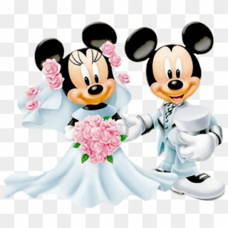 Free Png Download Mickey Mouse Minnie Mouse Wedding - Happy Marriage Anniversary Animation Clipart