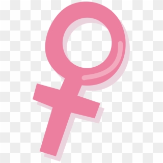 Girl Power Sign - Girl Pink Sign Png Clipart