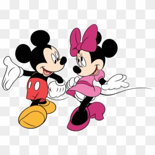 798 X 567 22 - Mickey Mouse And Minnie Png Clipart