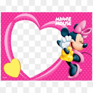 Mickey Mouse Frame Pink - Minnie Mouse Clipart