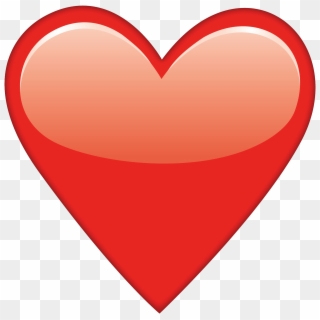 Red Heart Emoji Png Clipart