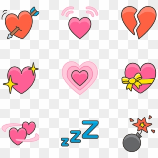 Emoji - Heart Clipart