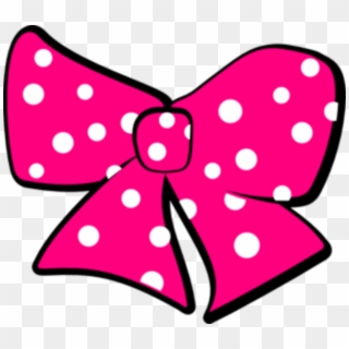 Pink Minnie Png - Ribbon Minnie Mouse Clipart