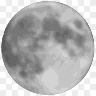 Moon Png Images Free Download - Full Moon Cartoon Png Clipart