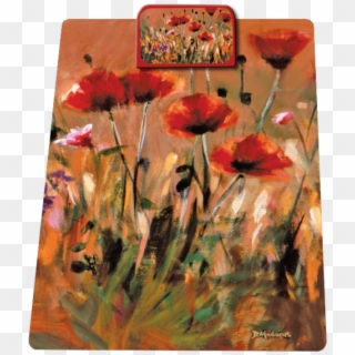 Poppies Clipboard - Art Galleries Tucson - Png Download