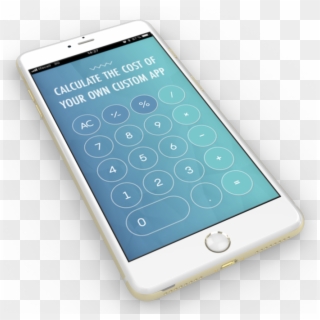 Mobile App Cost Calculator - Phone Calculator Png Clipart