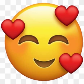 Emoji Emojis Love Heart Hearts Tumblr Png Love Emoji - New Heart Smiley Emoji Clipart