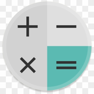 Calculator Icon - Calculator App Icon Png Clipart
