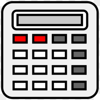 Medium Image - Clip Art Transparent Calculator Png