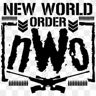 Bullet Club Png - Nwo White And Black Logo Clipart
