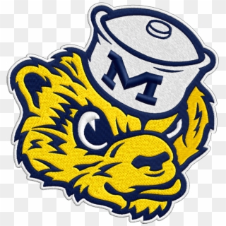 Michigan Wolverines Clipart - University Of Michigan Wolverine Logo - Png Download