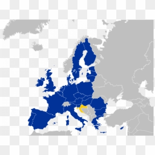 European Union Map 2013 Clipart