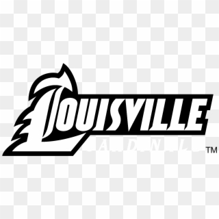 Louisville Cardinals Logo Black And White - Louisville Cardinals Clipart