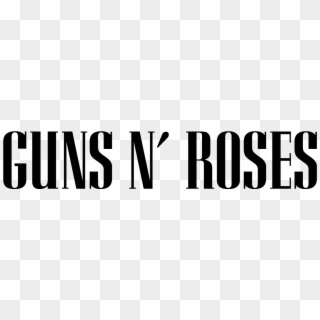 Guns N Roses Font Download Famous Fonts Gun Shop Logos - Gun N Roses Logo Black And White Clipart